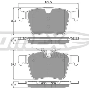 Kup teraz Zestaw klocków hamulcowych, hamulce tarczowe TOMEX BRAKES TX 18-162