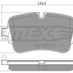 Ekspresowa dostawa Zestaw klocków hamulcowych, hamulce tarczowe TOMEX BRAKES TX 18-24