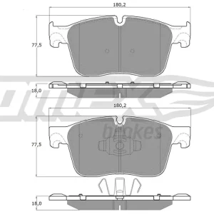 Darmowy zwrot Zestaw klocków hamulcowych, hamulce tarczowe TOMEX BRAKES TX 18-84