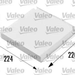 Bestseller Filtr, wentylacja przestrzeni pasażerskiej VALEO 698657
