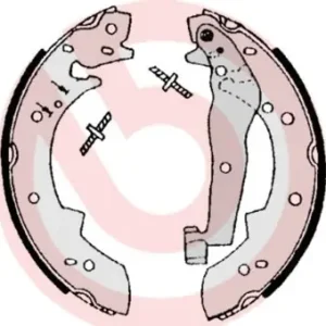 Zestaw szczęk hamulcowych BREMBO S 06 504 Najlepsza cena
