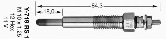 Świeca żarowa NGK Y-719RS1 Szybka dostawa